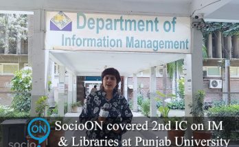 SocioON covered 2nd International Conference on Information Management & Libraries at Punjab University