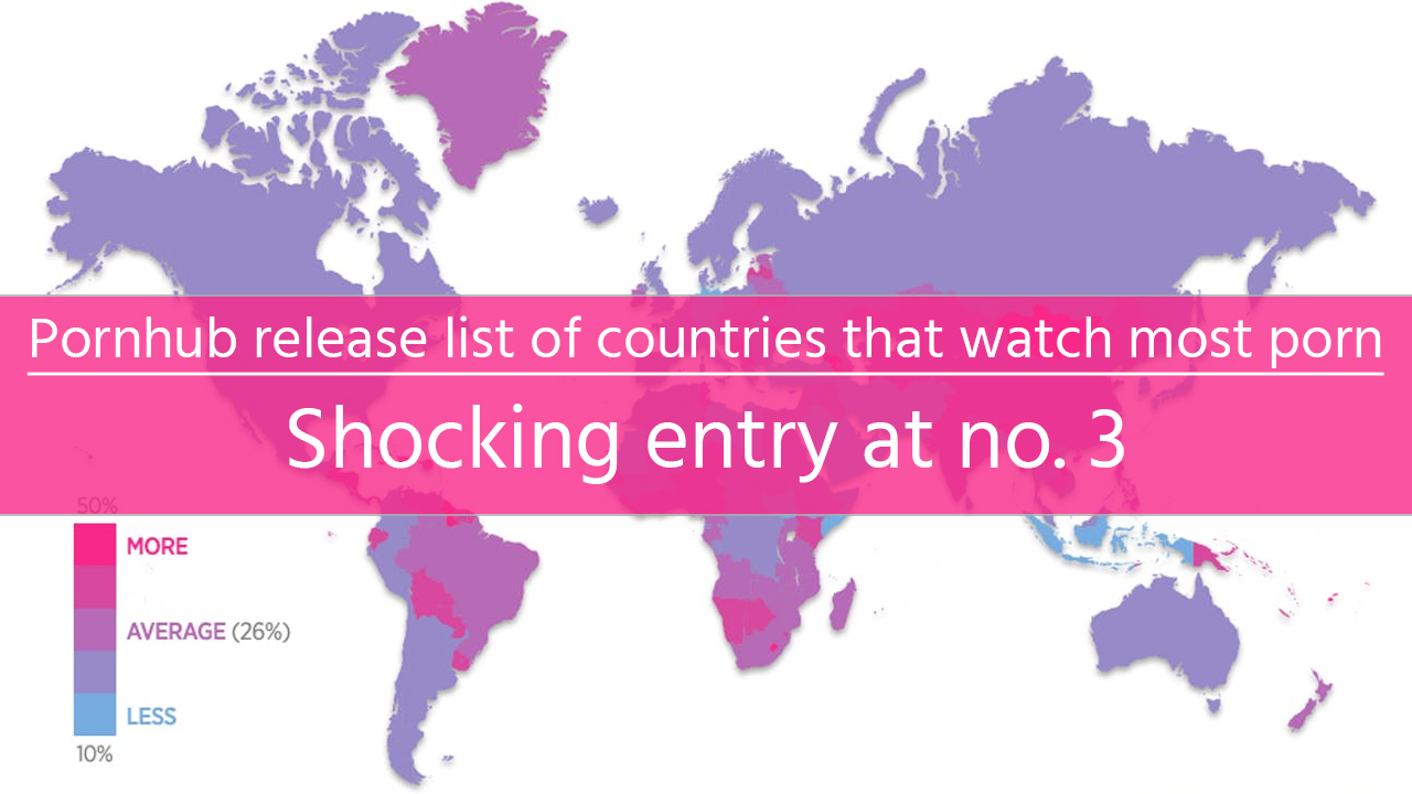 most porn watch countries list