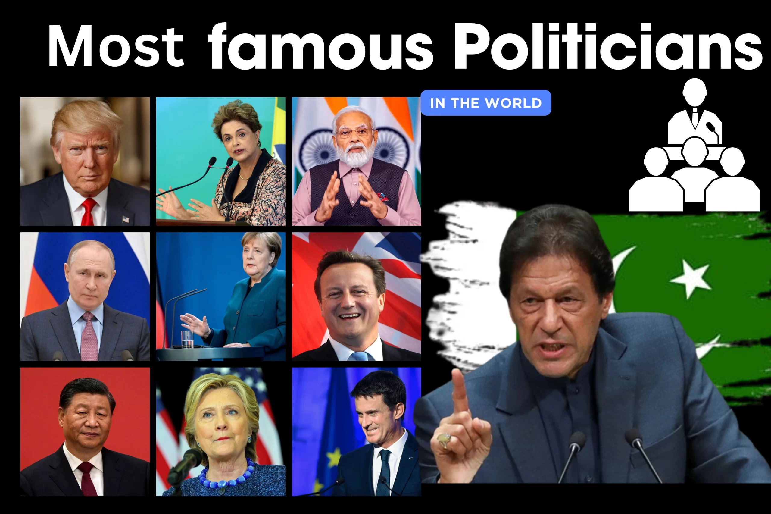 most famous politicians in the world right now